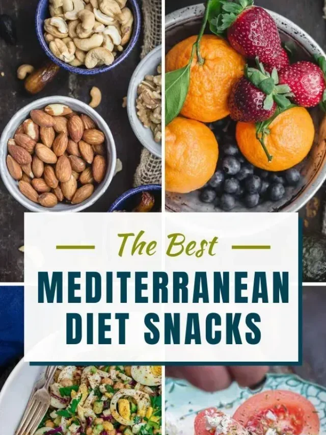 12 Easy, Nutritious, and Healthful Mediterranean Diet Snack Ideas for People on the Go After Work