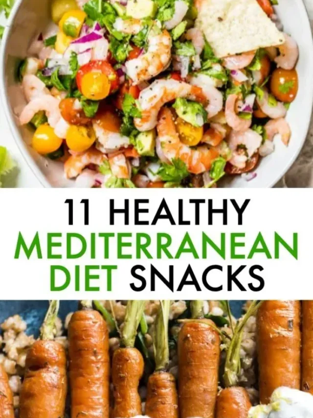 Quick Healthy and Nutritious Mediterranean Diet Snack Ideas for Busy People after Office